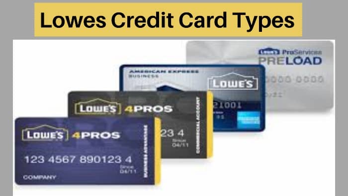 Lowes-Credit-Card-Types